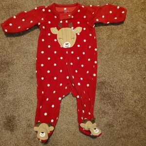**SOLD** Baby Girl's Fleece Onsie Size 0-3mo